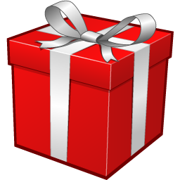 紅色禮物盒圖標(biāo)
